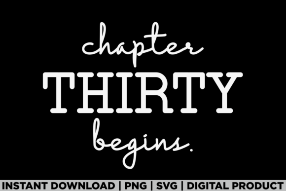 30th Birthday Shirt, Chapter 30 Reading Graphics