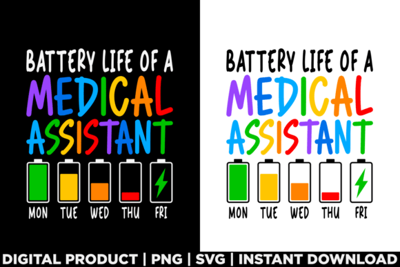 Battery Life of a Medical Assistant Graphics