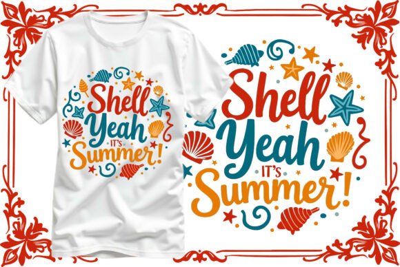 Beach T-Shirt Design for Summer Vibes