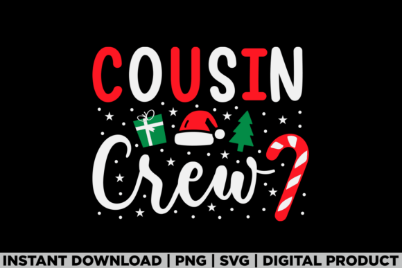 Cousin Crew Christmas Trendy Tee Shirt Graphics