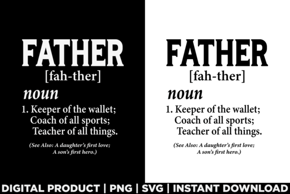 Fathers Day Father Noun Dad Shirt Graphics