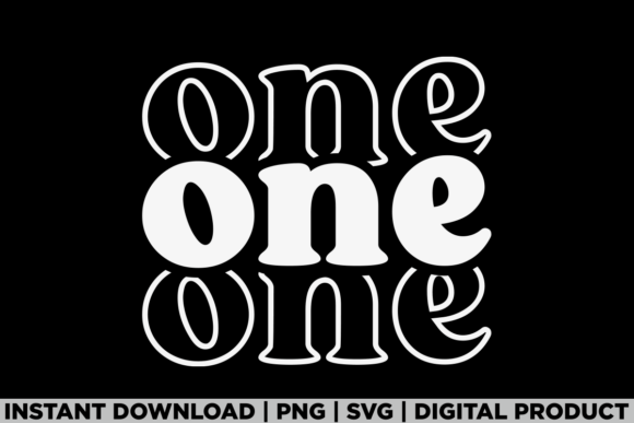 One Birthday First Birthday Graphics for T-Shirt Designs