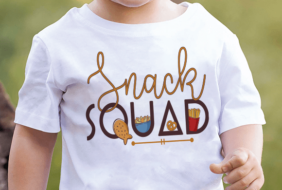Snack Squad Vector Graphic for T-Shirt Designs