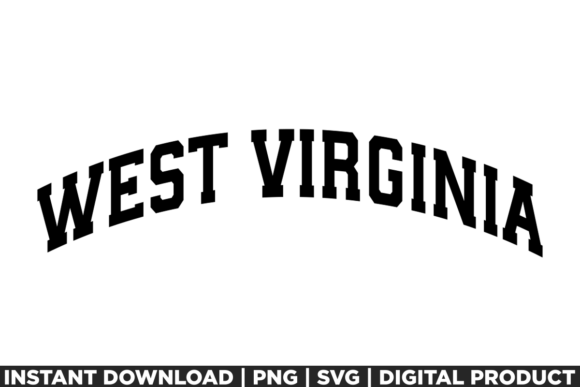 West Virginia USA City Shirt SVG PNG Graphics